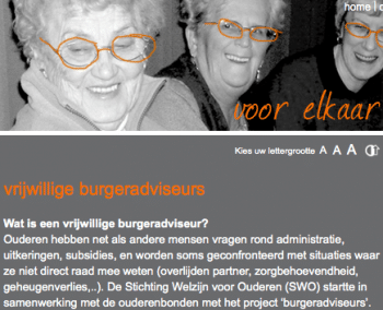 Vrijwillige burgeradviseurs