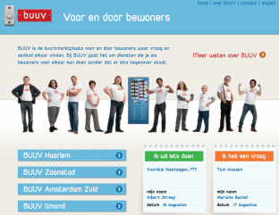 Vrijwilligers marktplaats Buuv